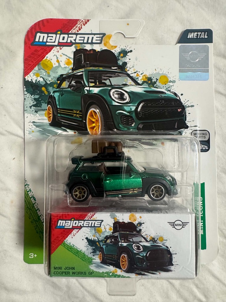 Mini Icons Deluxe - John Cooper Works GP Green