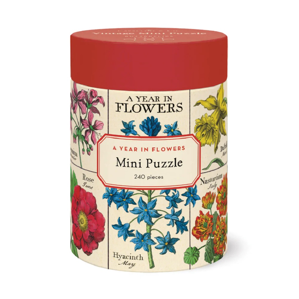 Mini Puzzle - A Year In Flowers