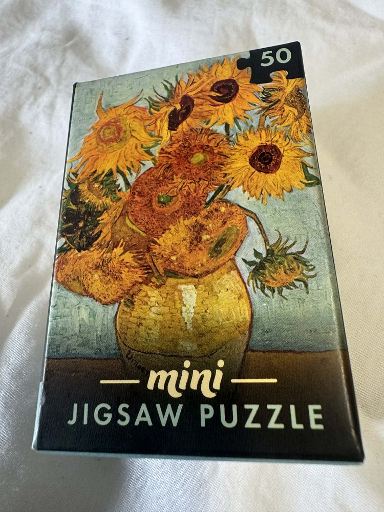 Mini Puzzle - Van Gogh Sunflowers