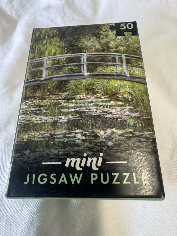 Mini Puzzle - Monet The Water Lily Pond