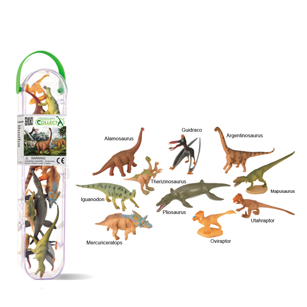 Mini Tube - 10 Dinosaurs C