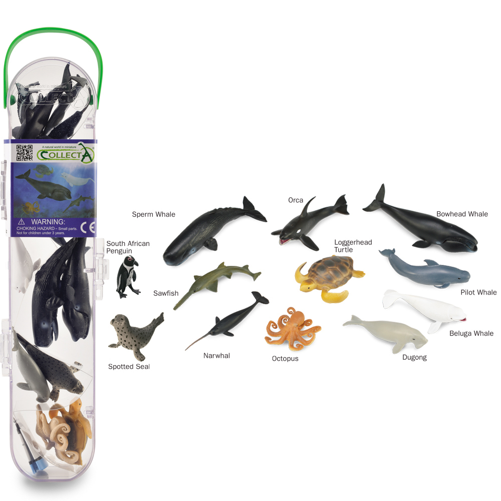 Mini Tube - 12 Marine Animals B