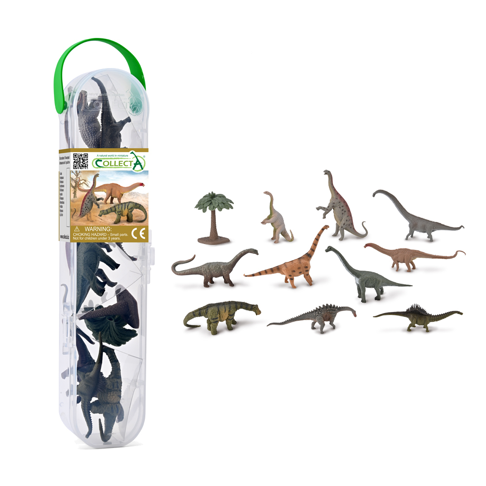 Mini Tube - 12 Sauropods