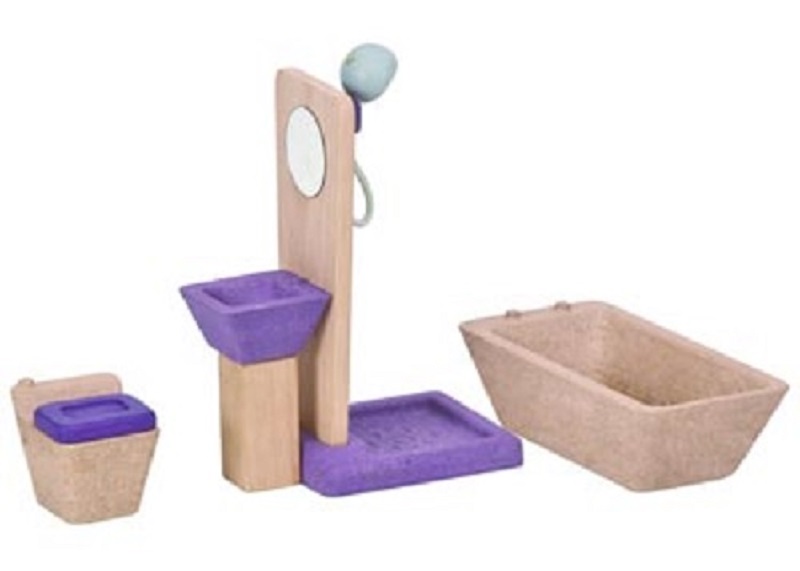 Plan toys Dollhouse Furniture - Bathroom