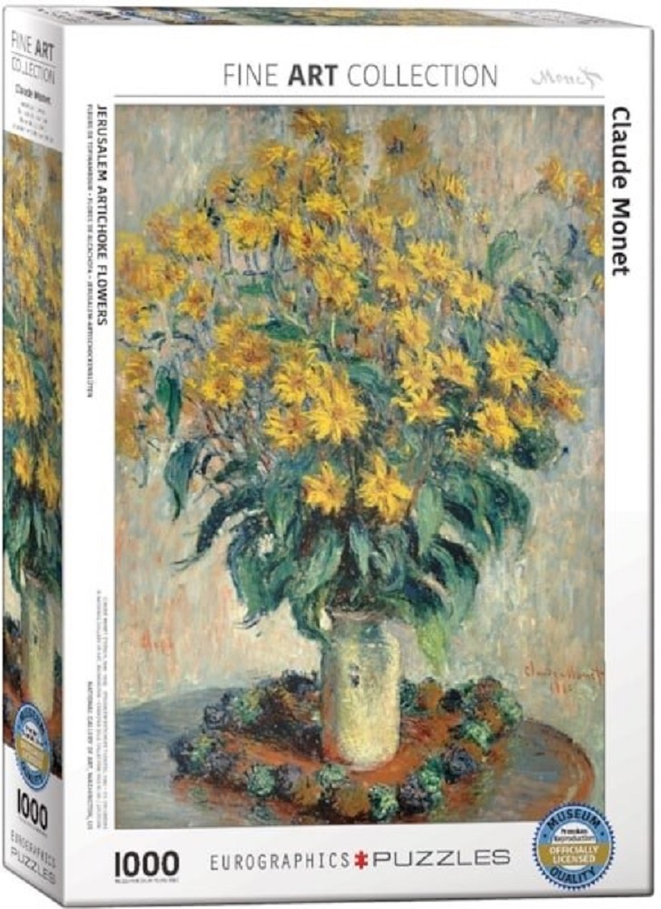 Monet - Jerusalem Artichoke Flowers