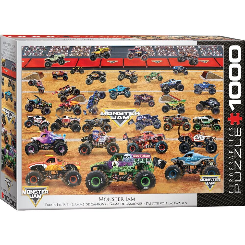 Monster Jam Truck Line-Up
