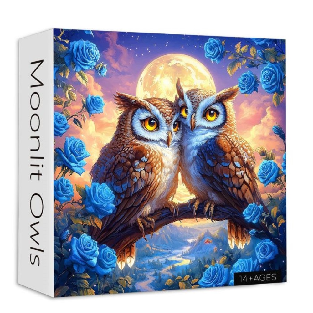 Moonlit Owls