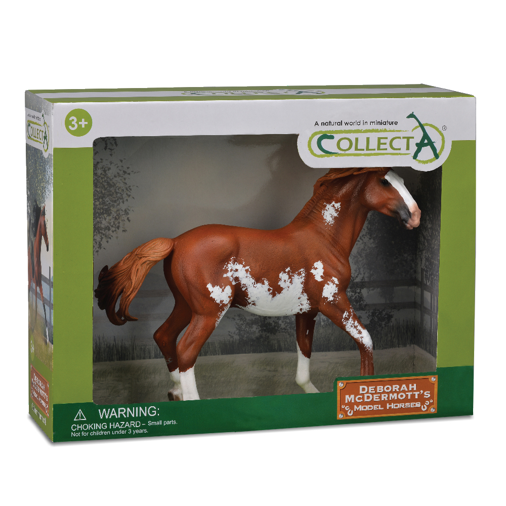 Mustang Stallion Chestnut Overo