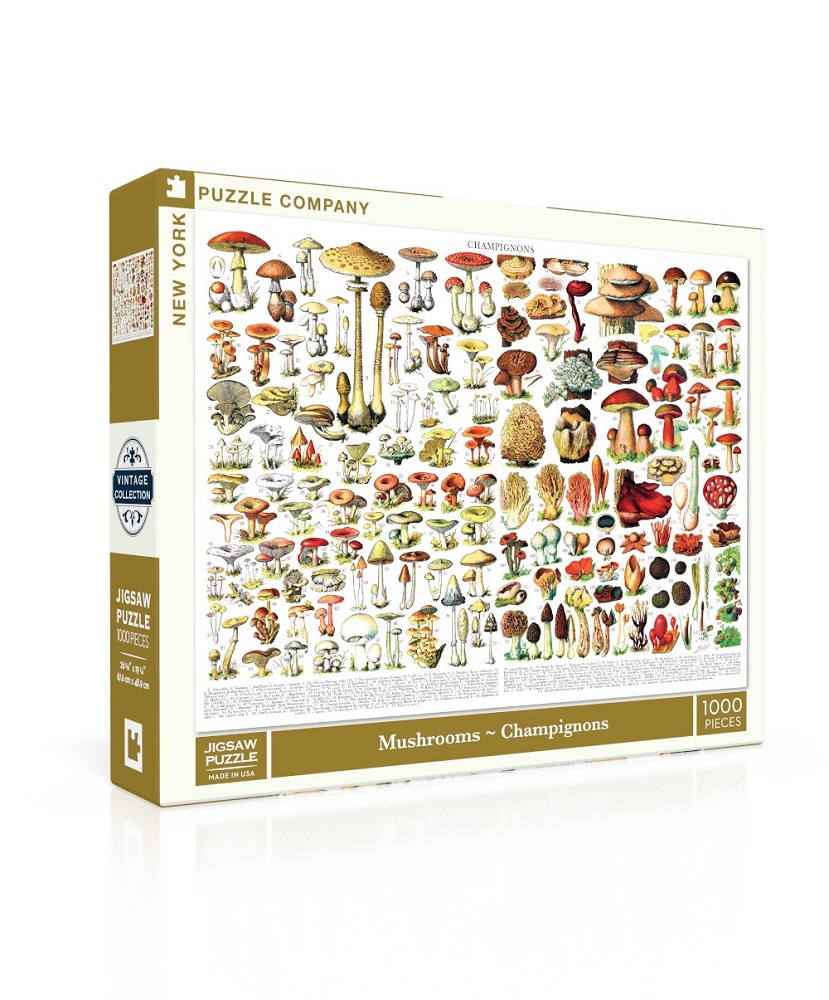 New York Puzzle Company - Mushrooms (2)