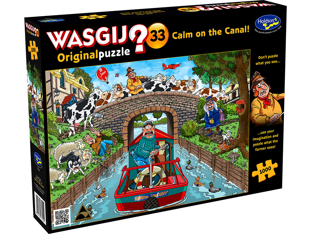 Wasgij Original 33 - Calm On The Canal