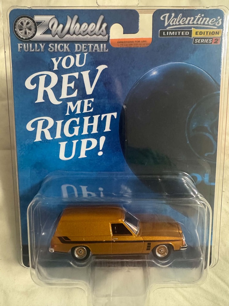 Oz Wheels Valentines Series - 1976 Holden HJ Sandman Panel Van