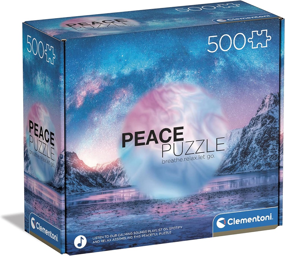 Peace Puzzle - Light Blue