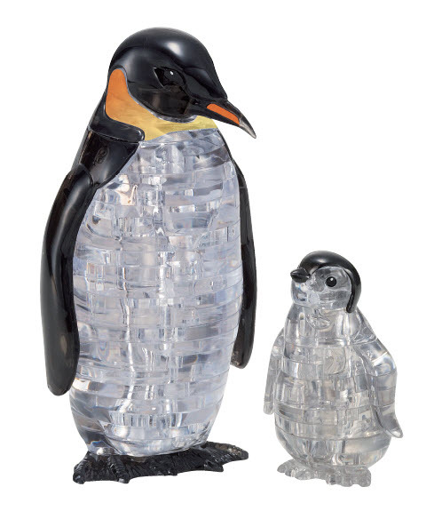 3D Crystal Puzzle - Penguins