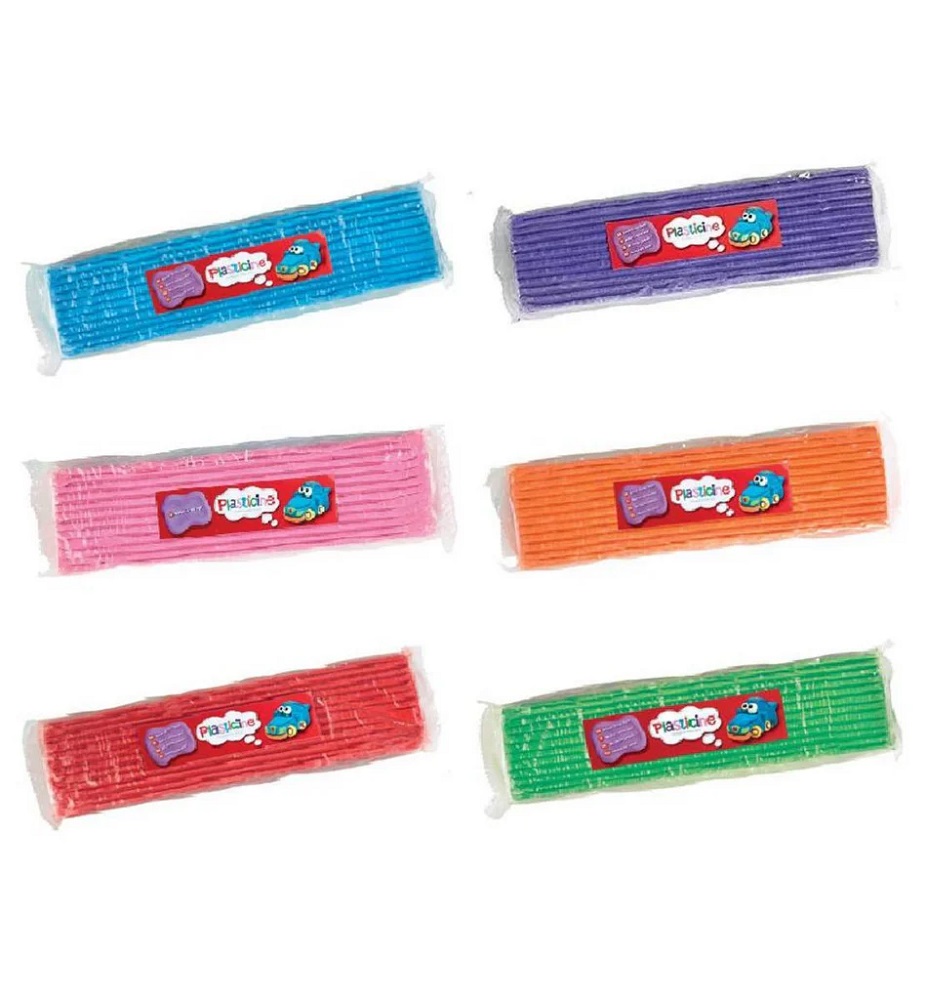 Plasticine 500gm Slab - Red