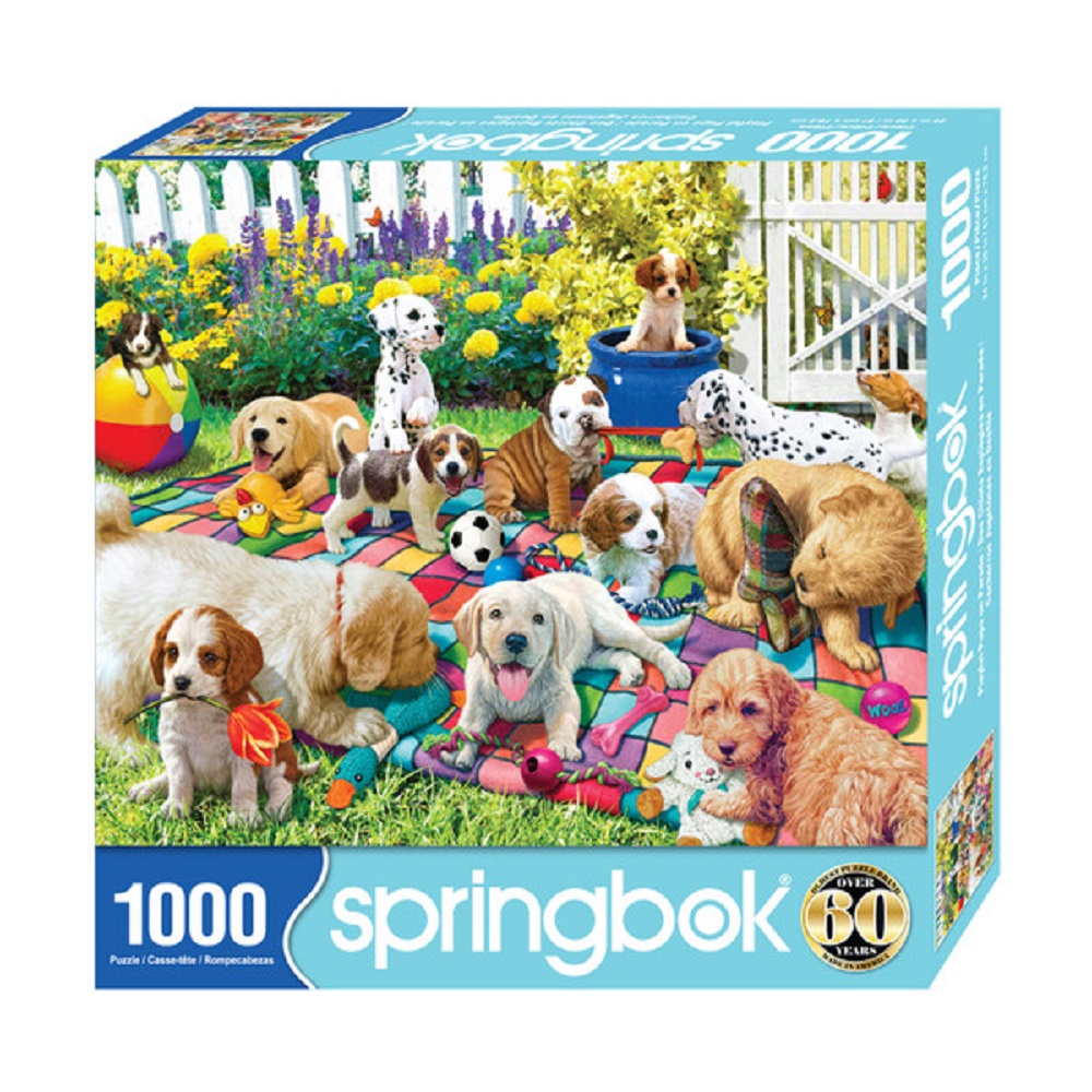 Playful Pups On Parade  