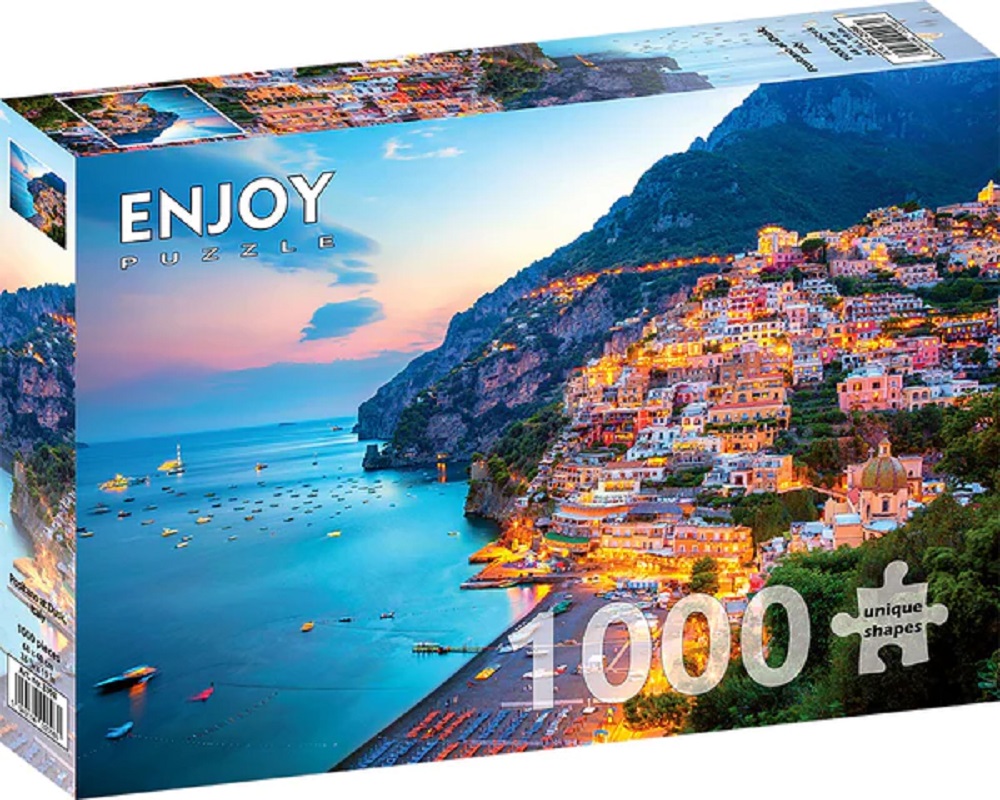 Positano At Dusk