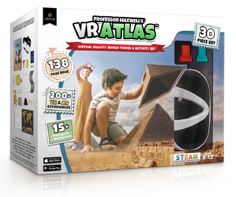 Professor Maxwell's Virtual Reality Atlas