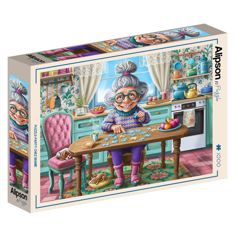 Puzzle Party At Grandma's (2)