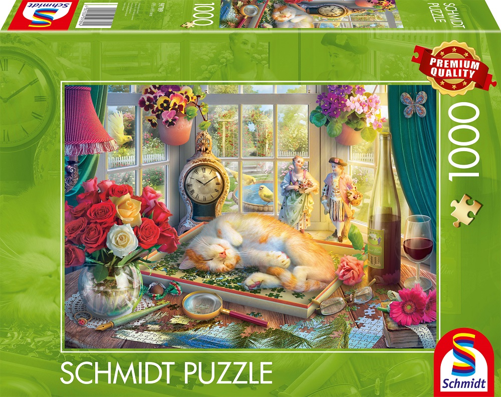 Puzzle Time With A Cat   (ETA Mid-December) 
