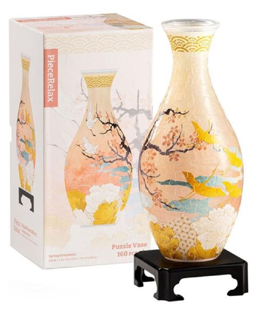 Puzzle Flower Vase - Spring Symphony
