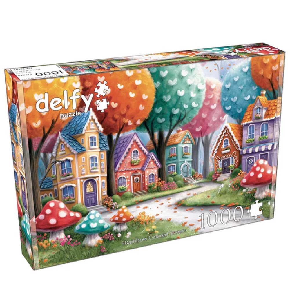 Rainbow Coloured Street 