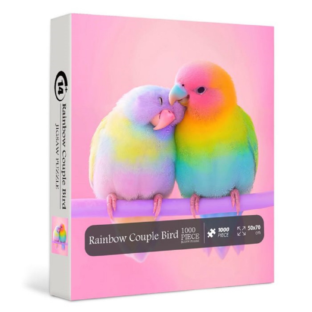 Rainbow Couple Bird