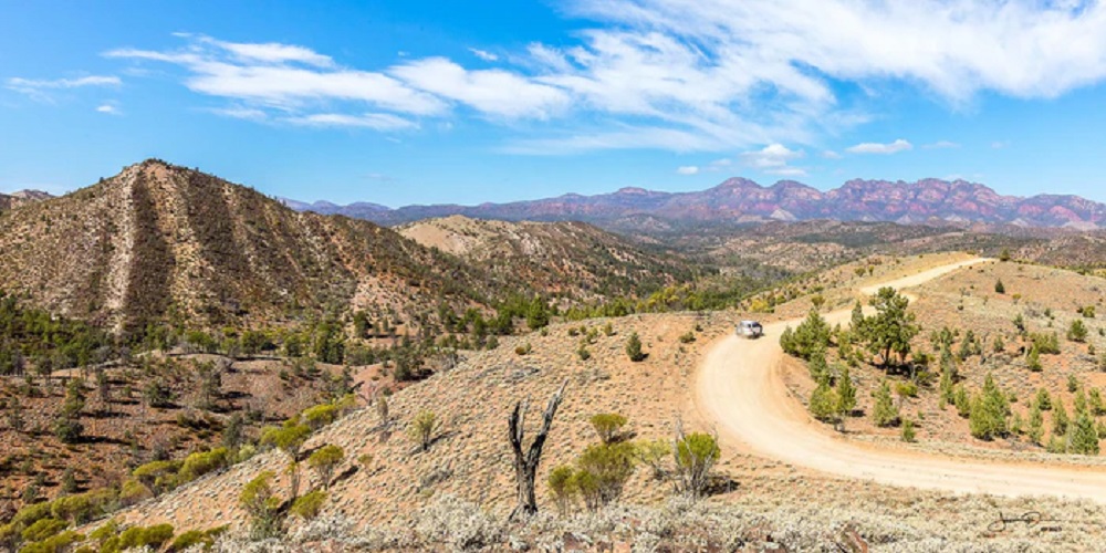 Road To Flinders Panorama