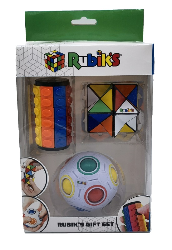 Rubik's Gift Set - Rainbow Ball, Magic Star, Tower Twister