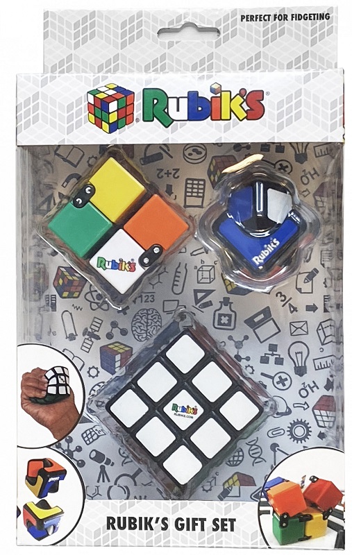 Rubik's Gift Set - Infinity Cube, Spin Cubelet, Squishy Cube