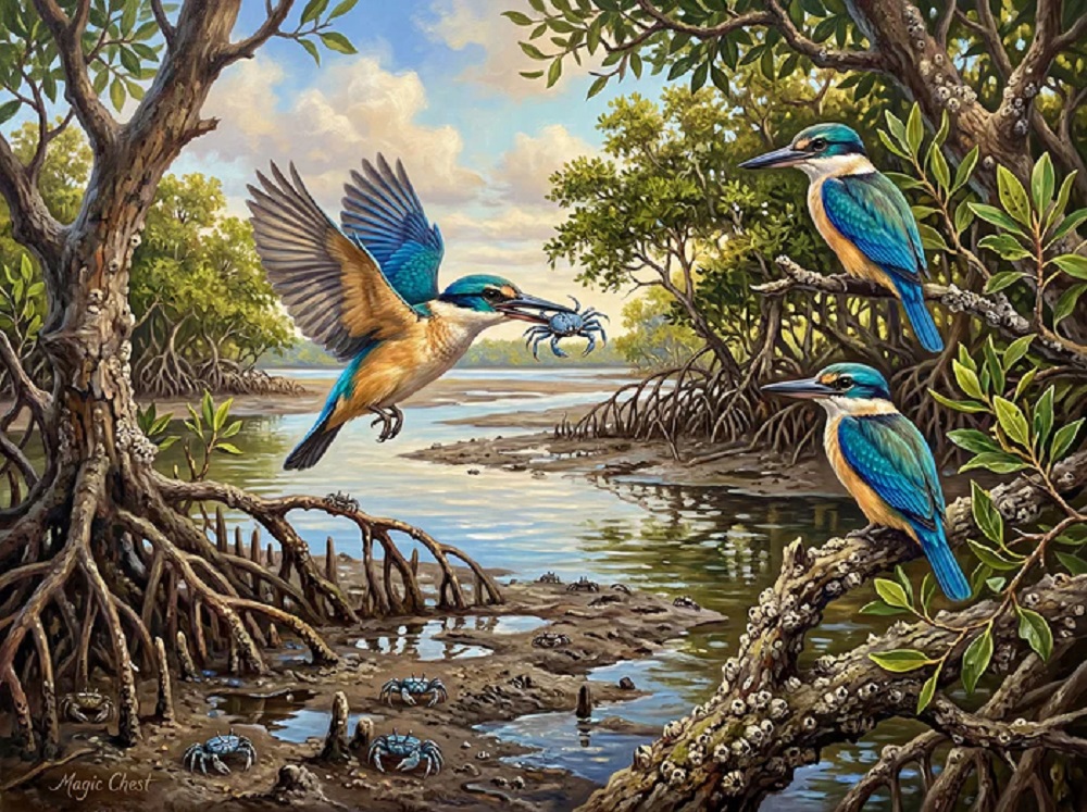 Sacred Kingfishers (CLONE)