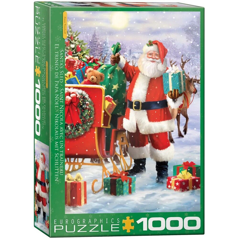 Santa With Sled