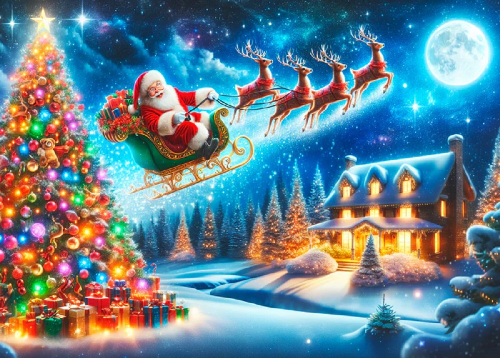 Santa's Time To Deliver