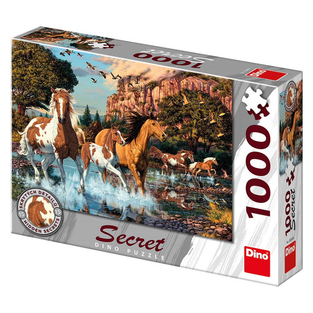Secret Puzzle - Horses  