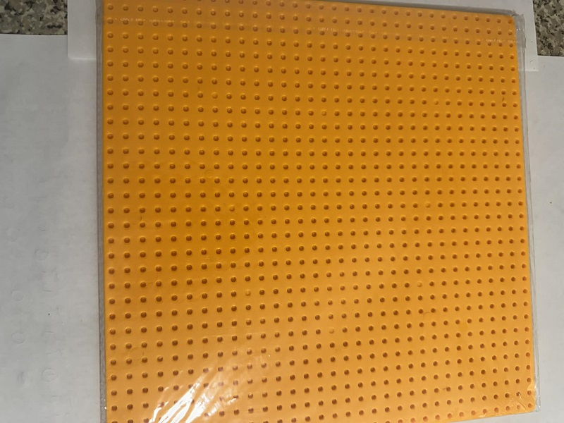 Orange Base Plate 25cm x 25cm 