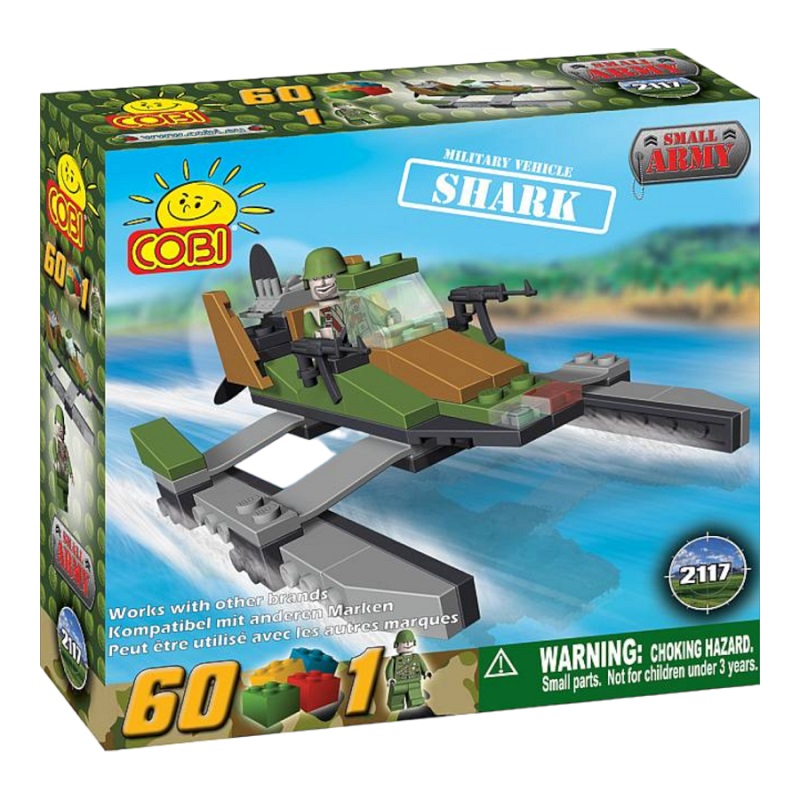 Small Army Military Vehicle Shark
