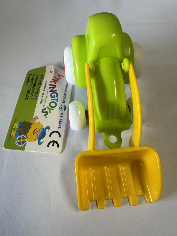 Mini Chubbies - Light Green & Yellow Digger