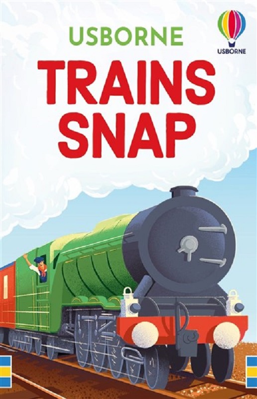 Usborne Snap Card Game - Trains