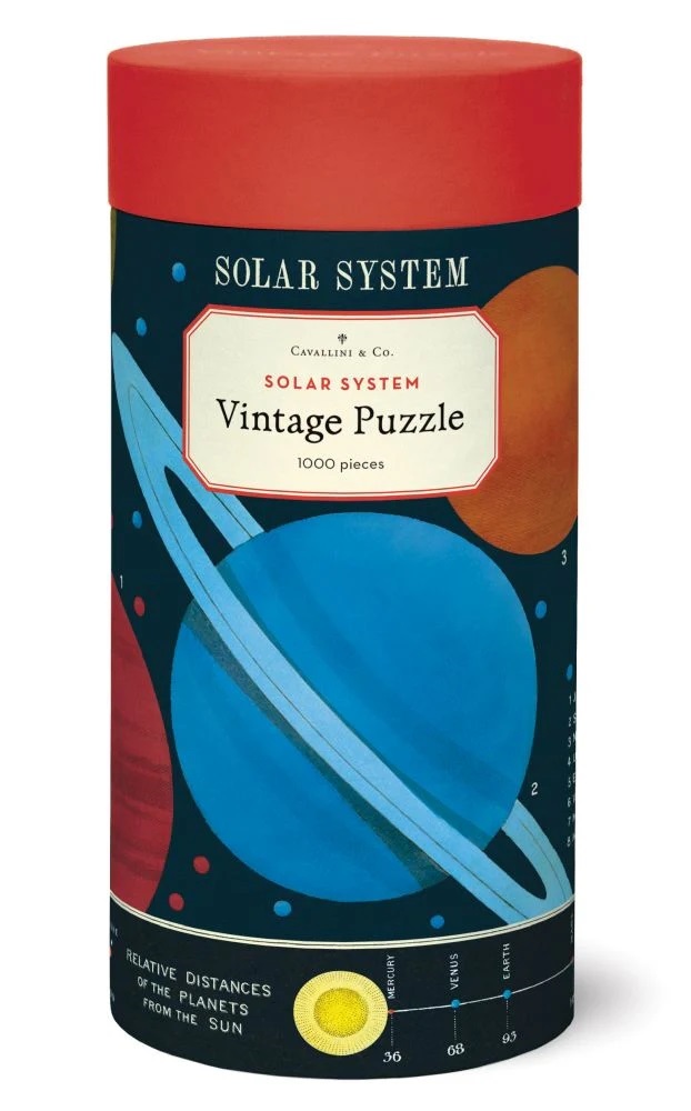 Vintage Puzzle - Solar System