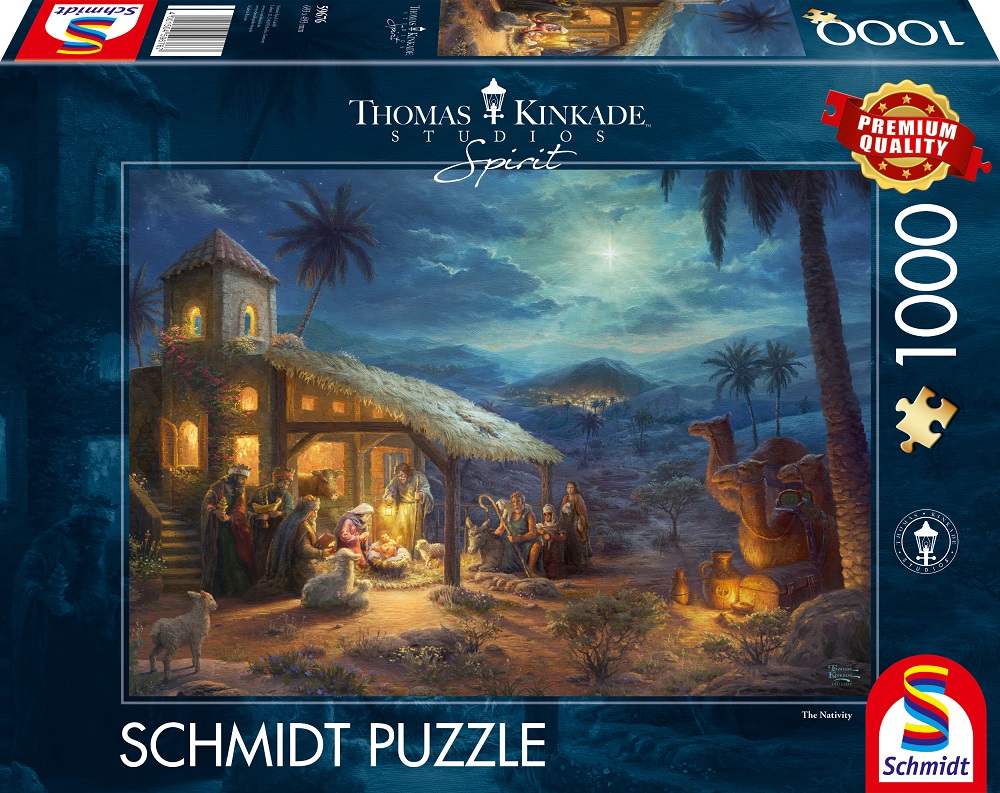 Thomas Kinkade - Spirit Jesus' Birth (1)