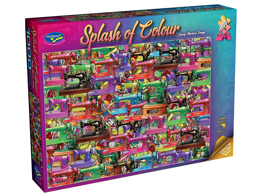 Splash Of Colour - Sewing Machine Frenzy