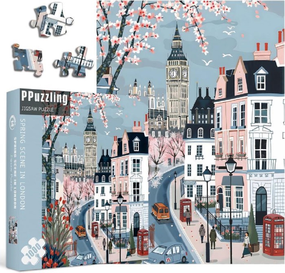 Spring Scene In London