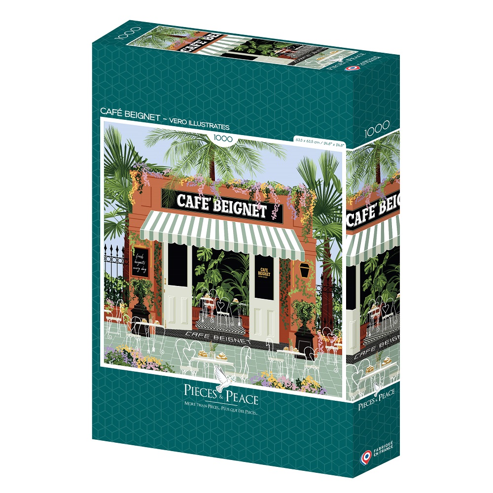 Square Puzzle - Cafe Beignet