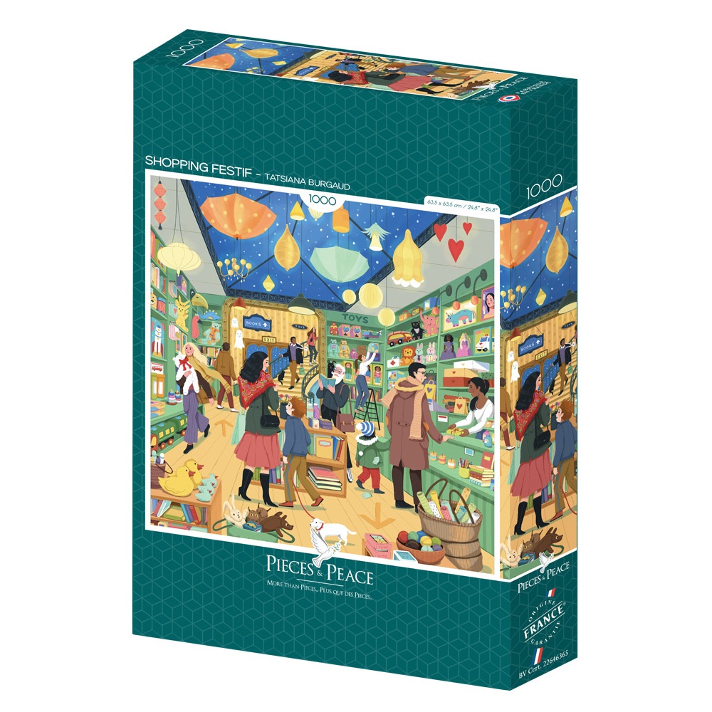 Square Puzzle - Christmas Shopping