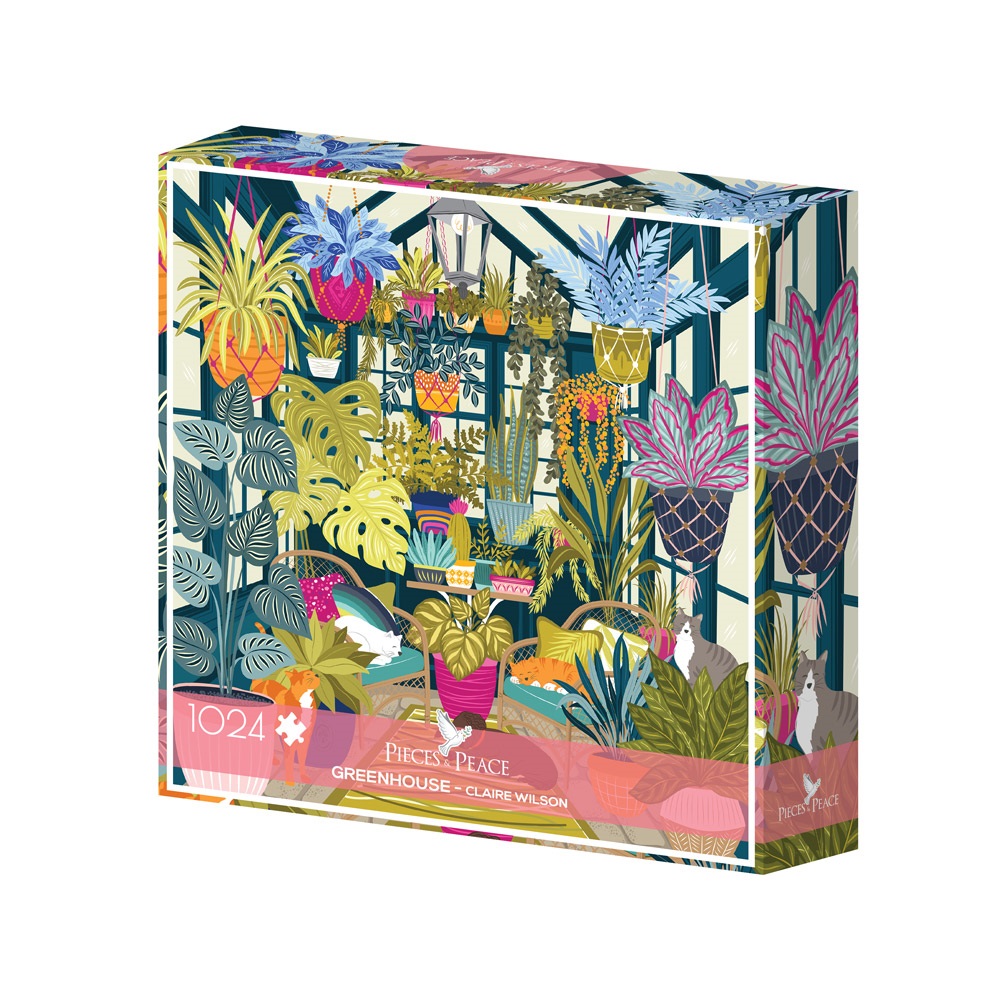 Square Puzzle - Greenhouse