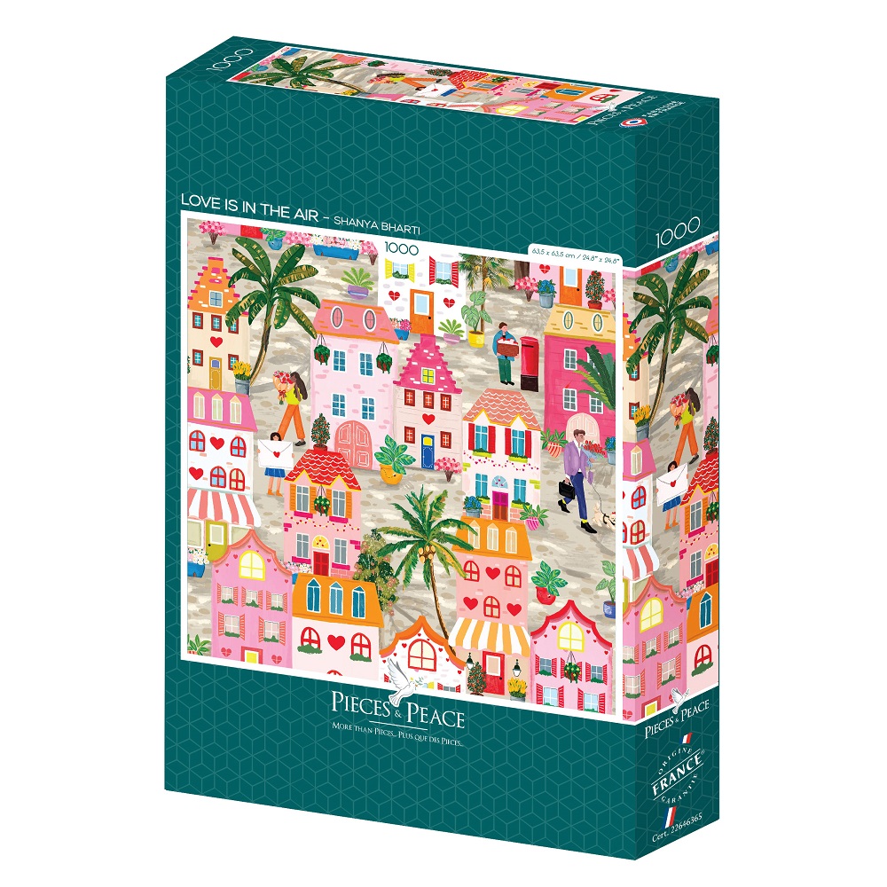 Square Puzzle - Love Is In The Air (2)