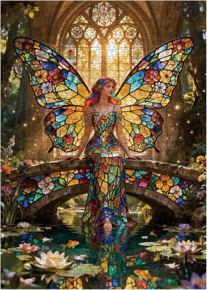 Stained Glass Fairy