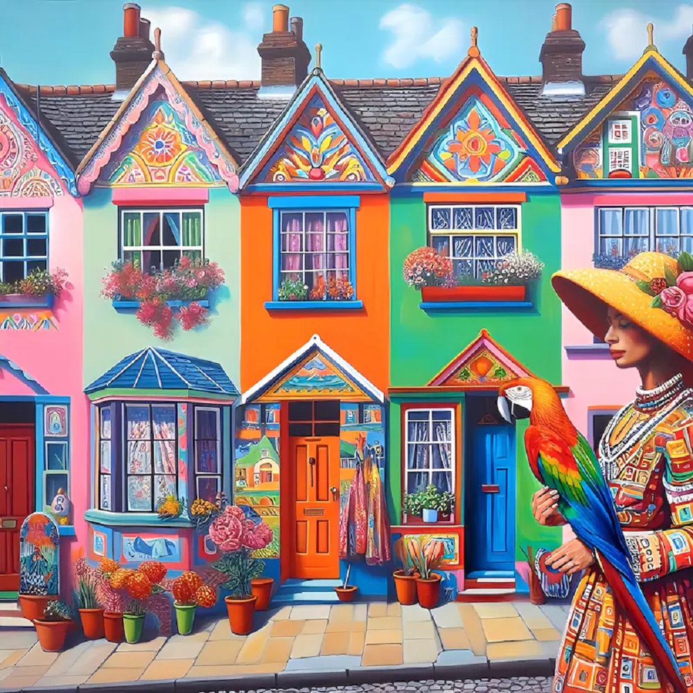 Strolling With My Parrot