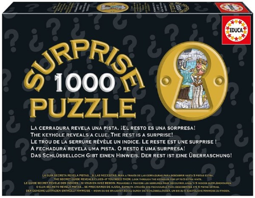Surprise Puzzle - Knights Of The Round Table