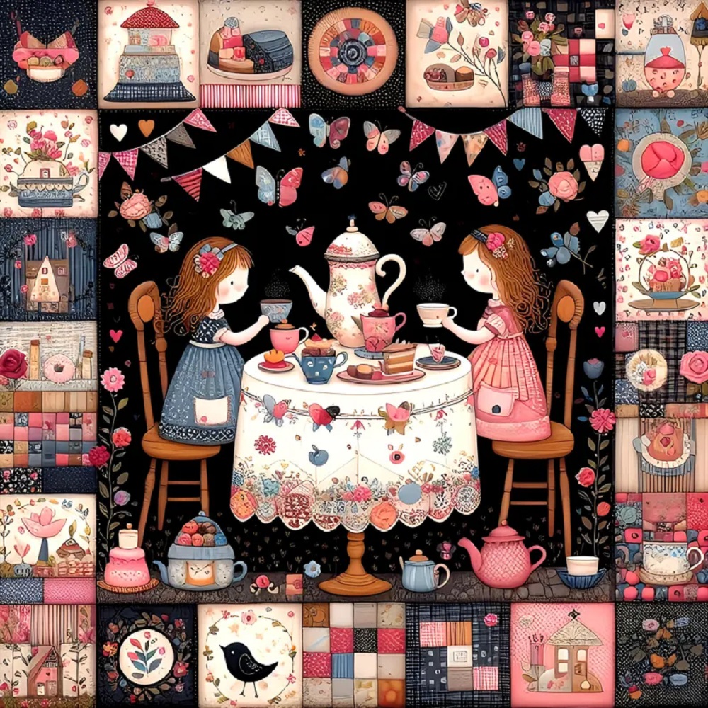 Tea Party Patchwork 