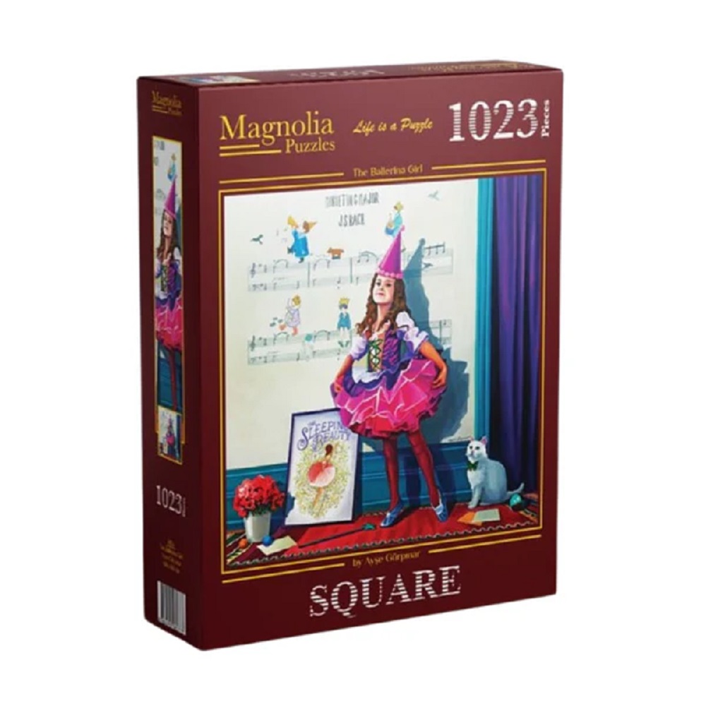 Square Puzzle - The Ballerina Girl 